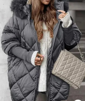 Women's Winter Hooded Cardigan Coat